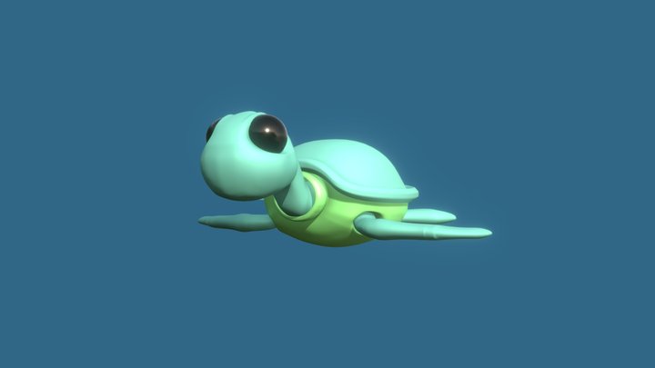 Toy turtle 3D Model