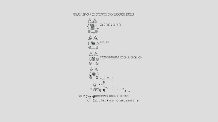 A Text Art I Scanned With A 3d model Scanner