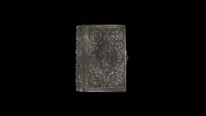 Bible. Latin. Vulgate. 1497. 3D Model
