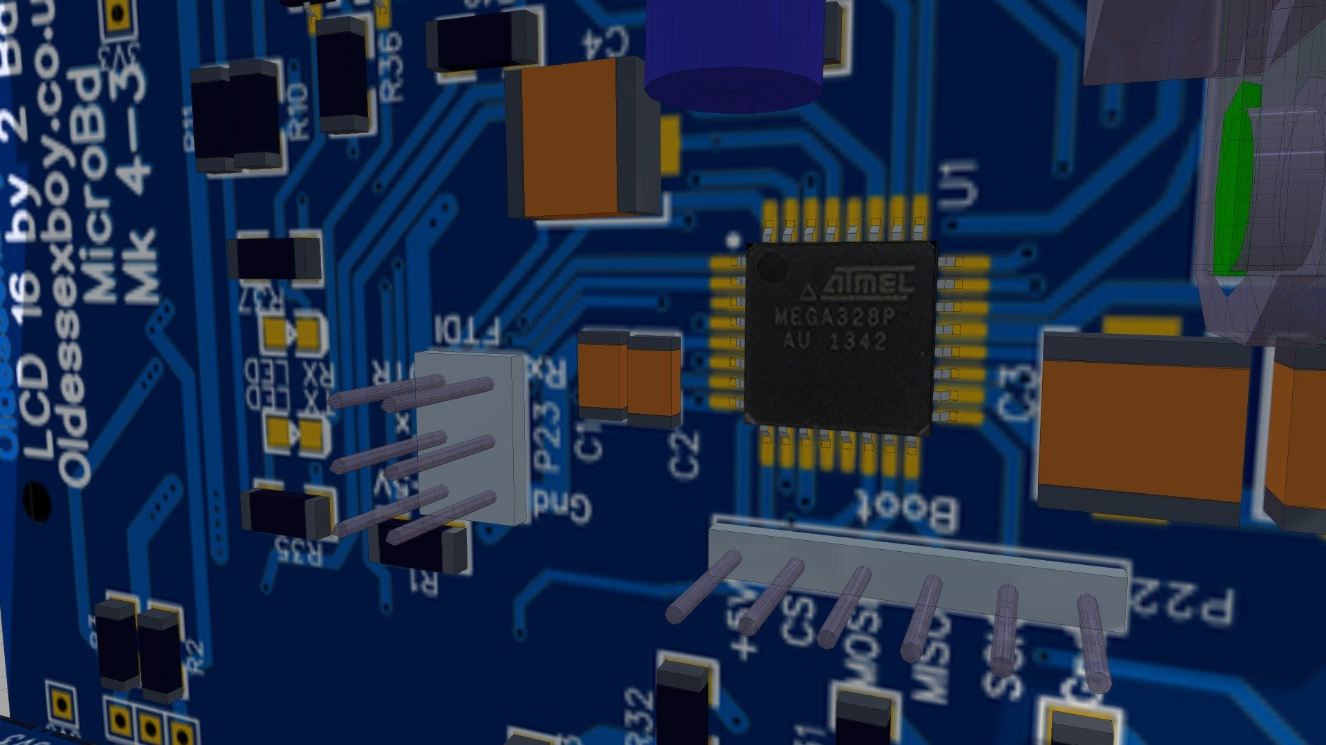 Micro BdDIN Rail Box 1 XcPCB Download Free 3D model by Oldessexboy