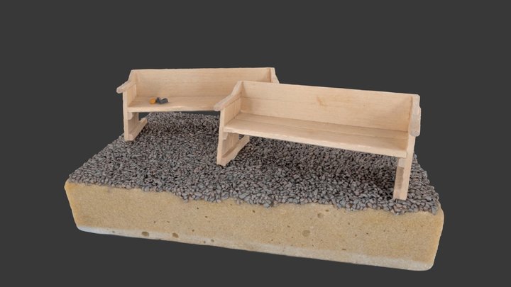 'Bench' (2016), Malkit Shoshan 3D Model