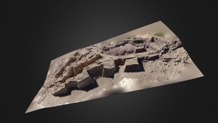 Muralla Argarica de la Bastida 3D Model