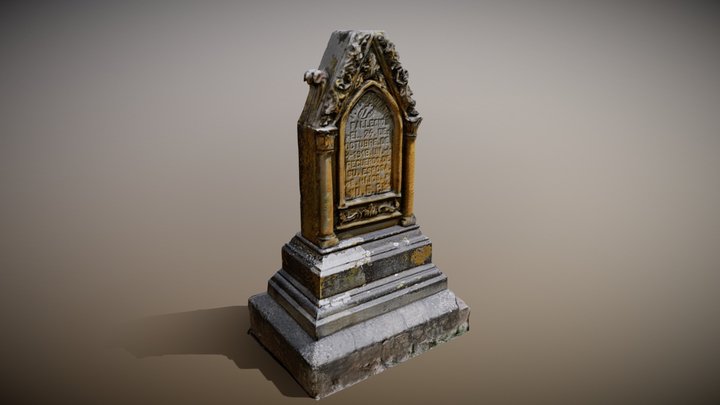 Centenary Mexican Tombstone (1918) – Modello 3D gratuito STL