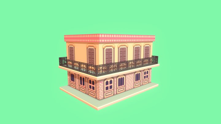 Nawleens Building 2 3D Model