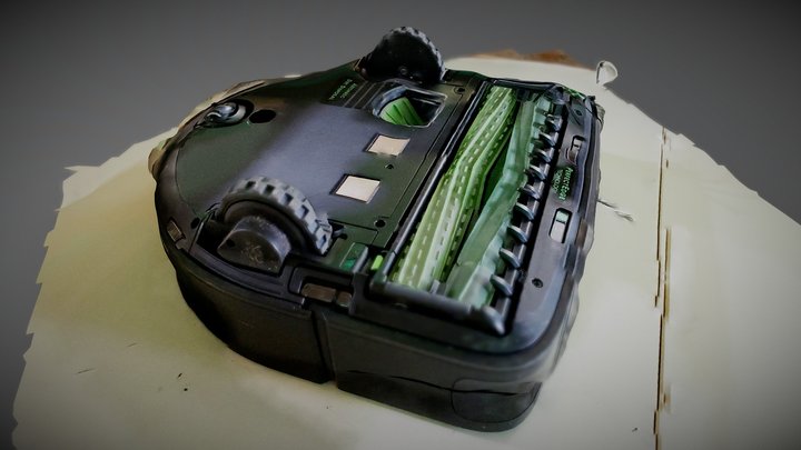 Roomba S9 Plus Bottom 3D Model