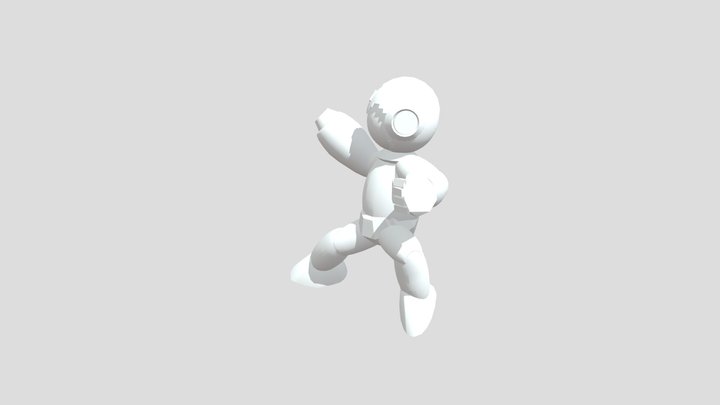 Mega man 3D Model