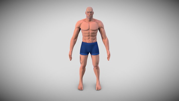 Char_Low 3D Model