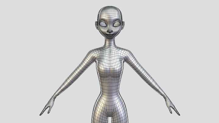 BODY Female 3D Model