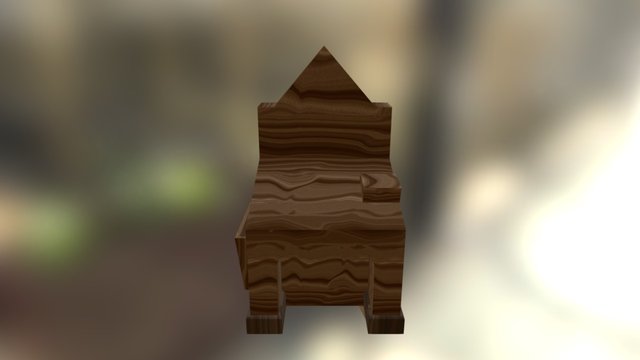 Desk 3D Model