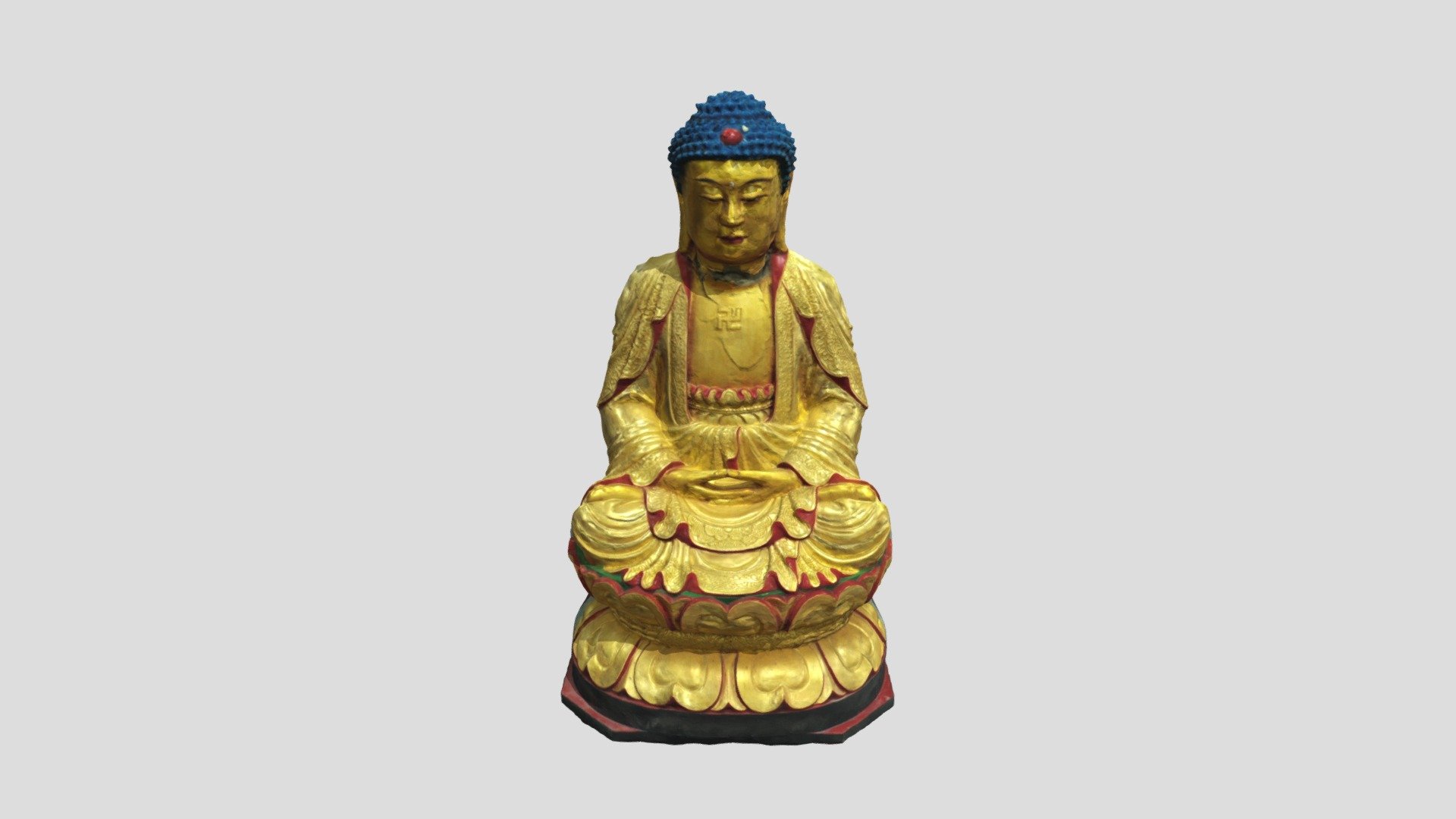 18-3. 泥塑神像製作過程.半成品八尊.成品一尊