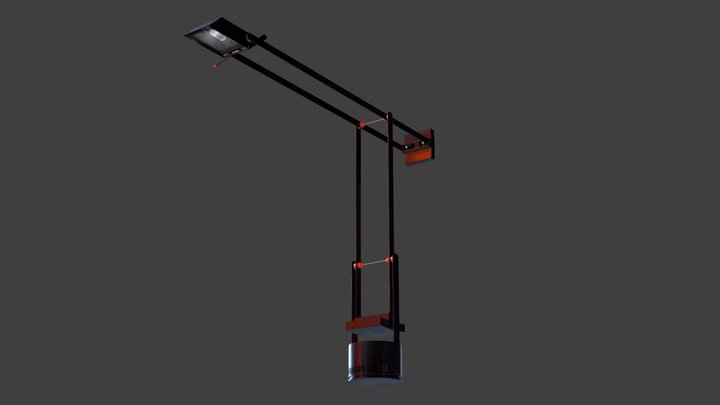 Tizio Lamp by Richard Sapper 3D Model