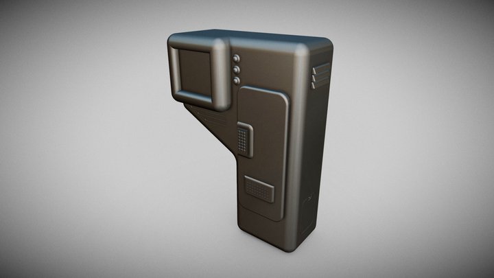 Quick 3d - Enclave Locker 3D Model