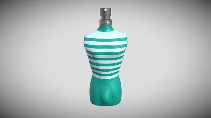 Jean-Paul Gaultier Le Male Bottle 3D Model