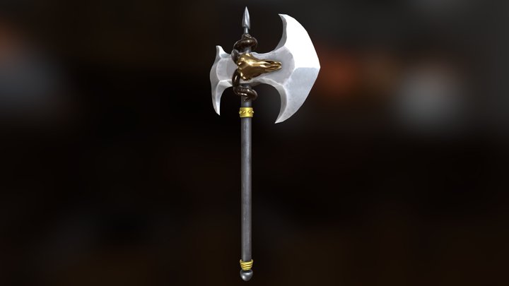 The PyroBarbarian's Axe 3D Model