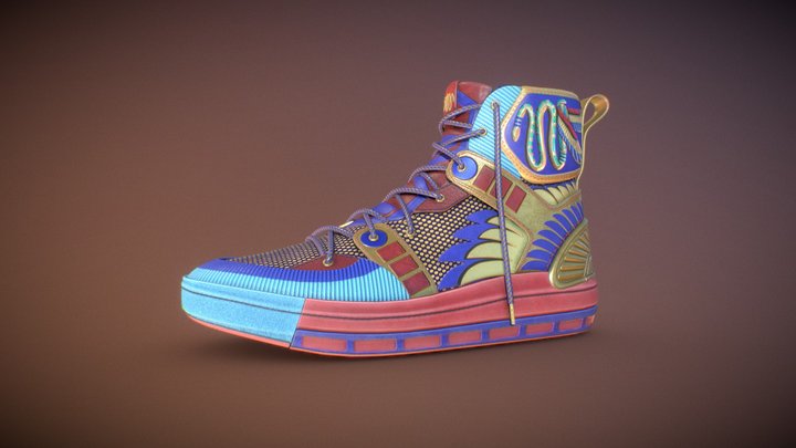 The Great Shoe Case Sneaker 3D Model