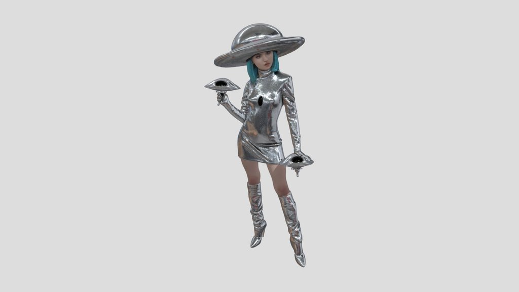 Cosmic Silver Diva