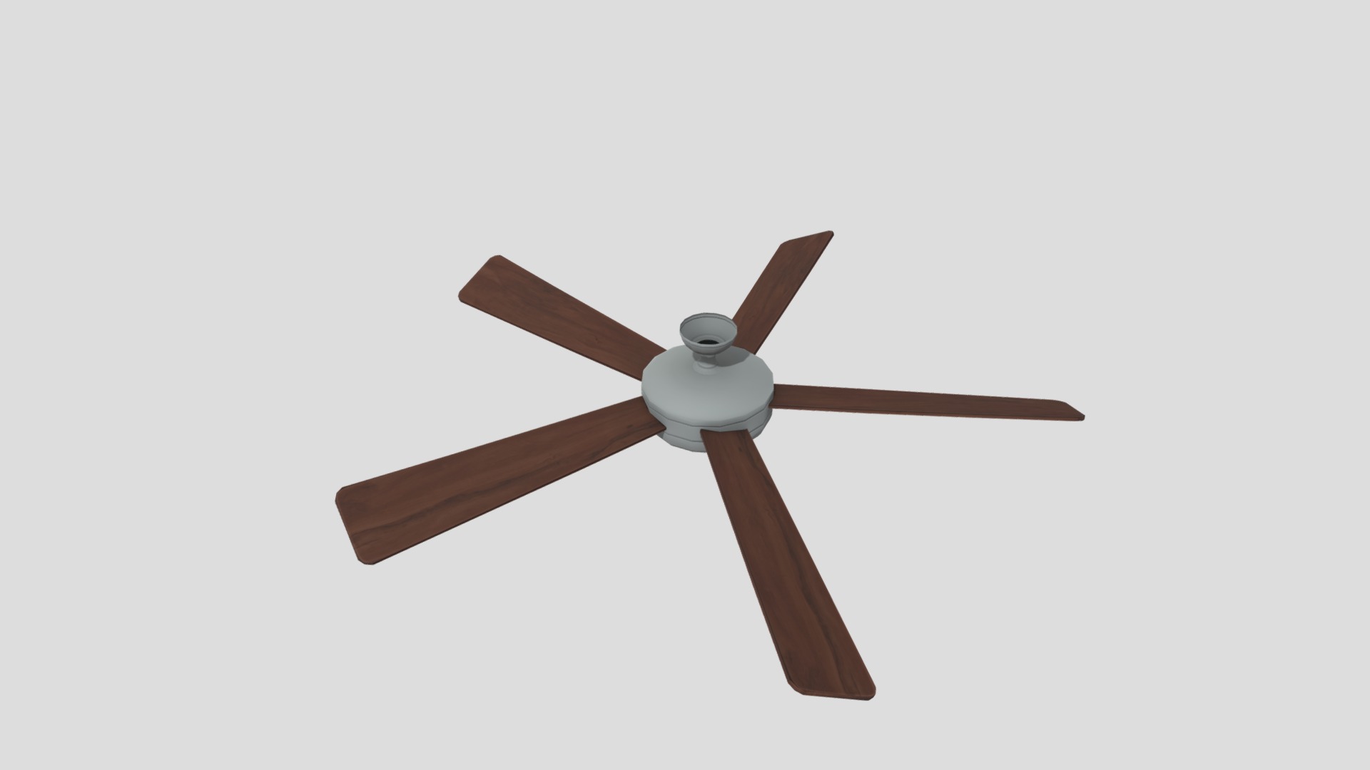 3D model Ceiling Fan 01 - This is a 3D model of the Ceiling Fan 01. The 3D model is about icon.
