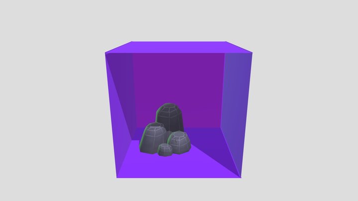 BlueRocks 3D Model