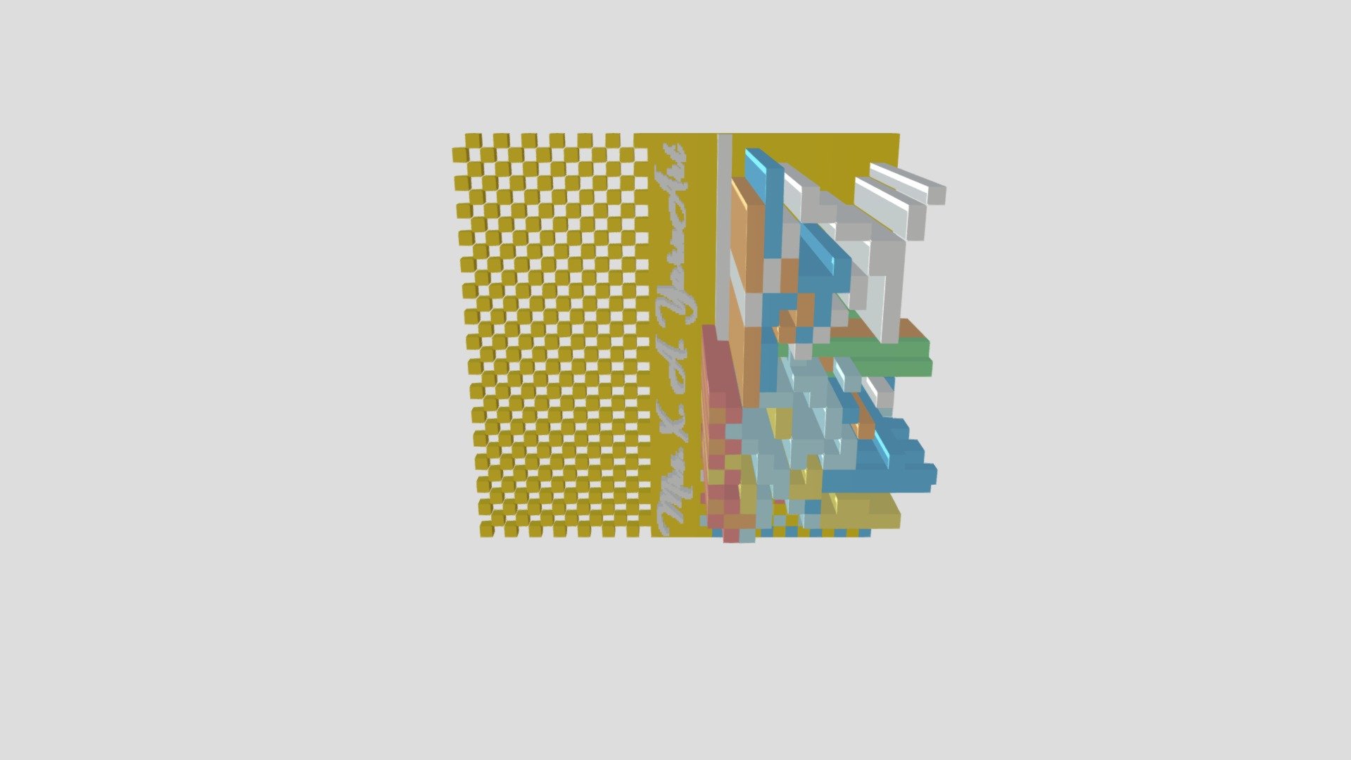 Second 3d model.