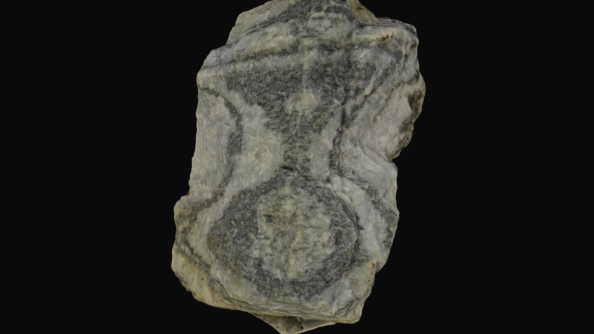 #344 - Folds in schist, Switzerland