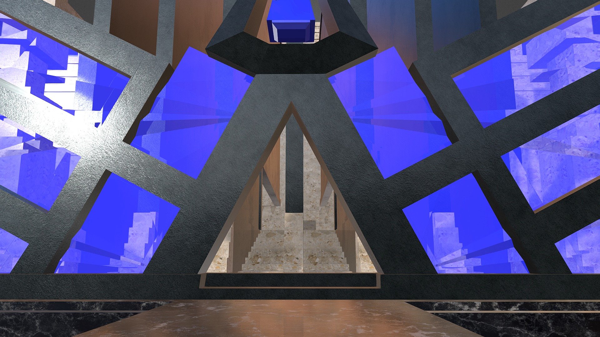 Geometrium Digital Art Gallery - Download Free 3D model by ...