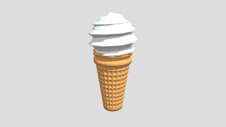 Ice cream and the cone