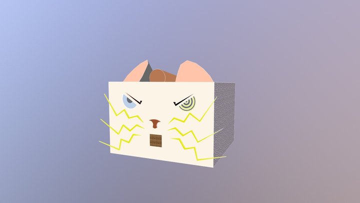 Cat House 3D Model