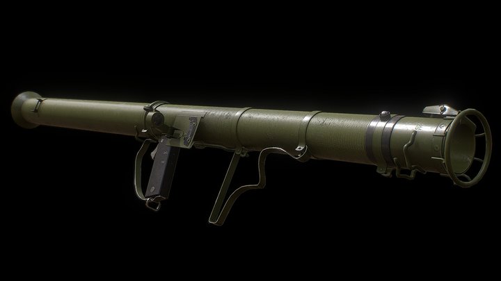 M9A1 Bazooka 3D Model