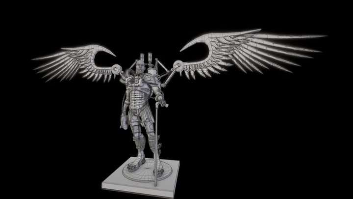Steampunk renaissance man 3D Model