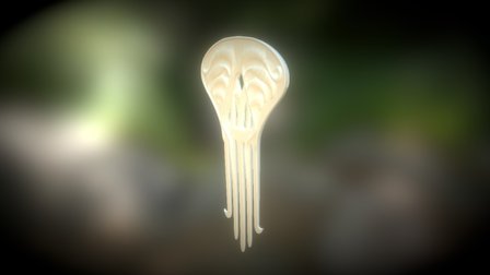 Comb Ornament 002 3D Model