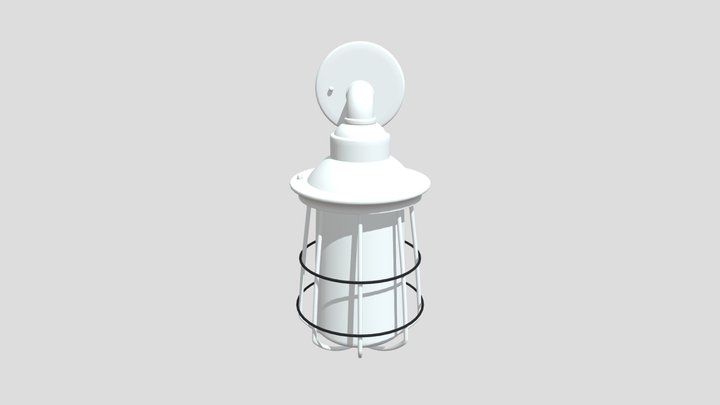 3D Wall Lamp 3D Model