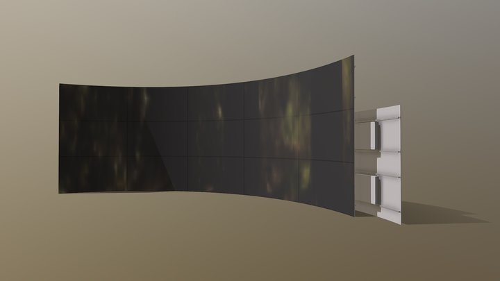 Screens 3D Model