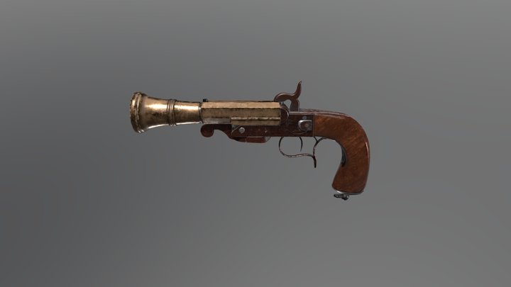 Blunderbuss 3D Model