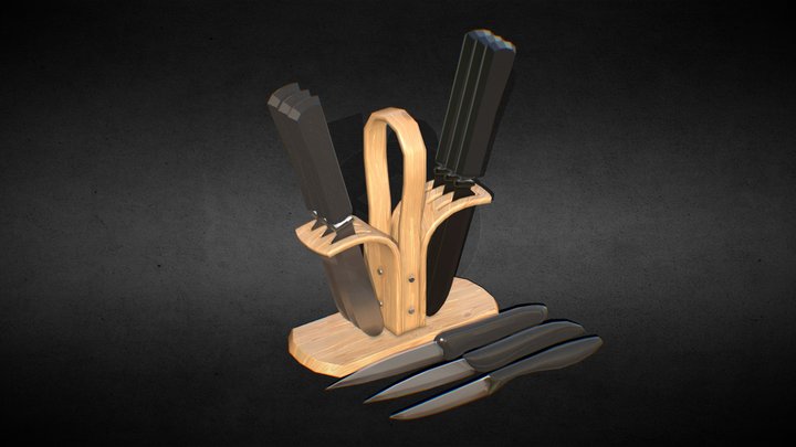 Knives: Kitchen Asset [3D]