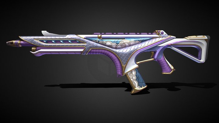 Apex Legends Carbine R301 Cloudburster – Free 3D Model STL