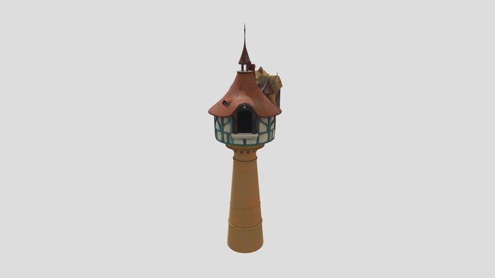 Rapunzel Tower 3D Model