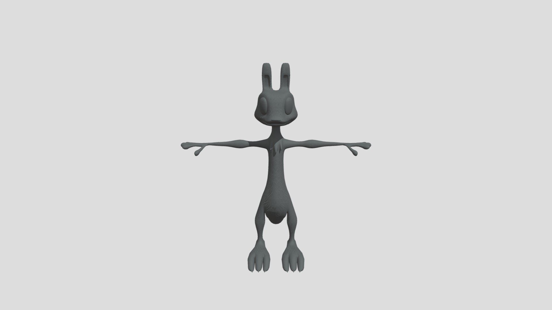 Lowpoly model Daxter (furry) - Download Free 3D model by CharlieWM ...