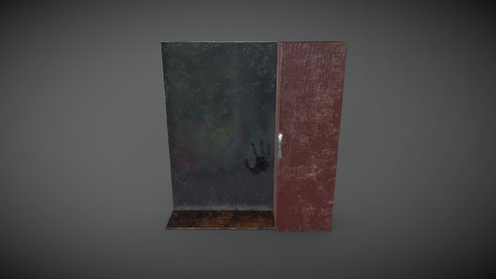 The mirror in the bathroom – Free 3D Model STL