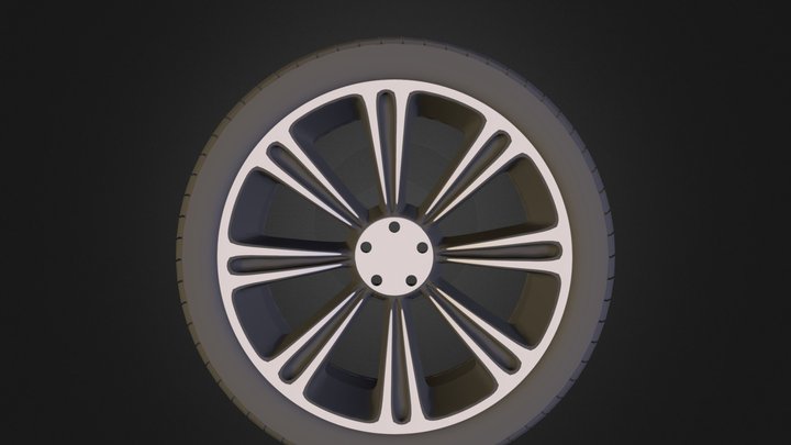 Wheel Irfan Shaikh N071212.3DS 3D Model