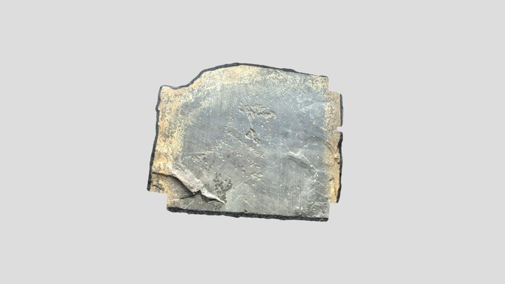 Lines on ROCK A 3D Model