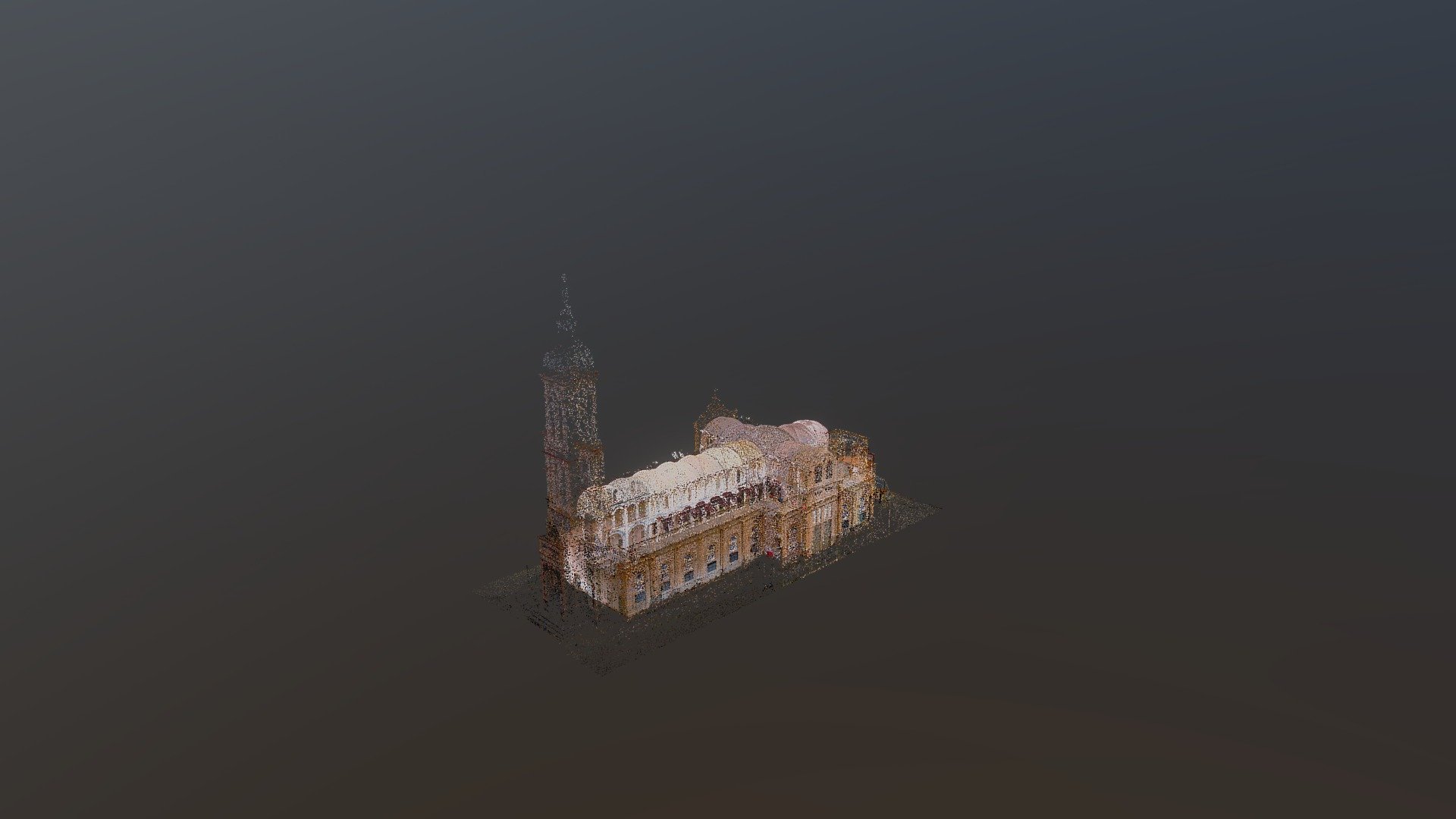 Thanh Nu Jean Darc Church_3Dmodelpointcloud