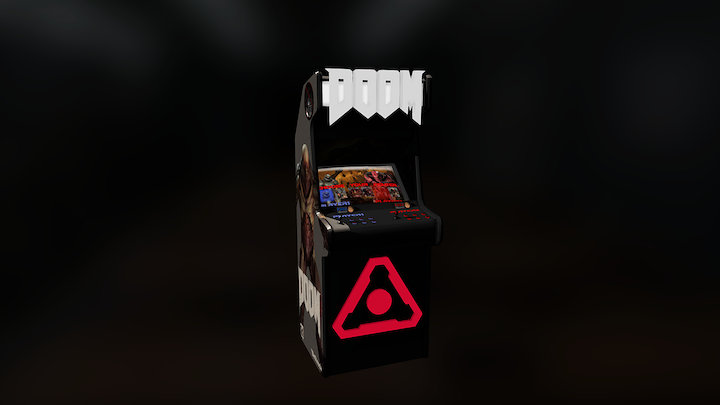 Arcaded Machine 3D Model