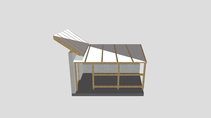 Pergula Mittelstenweiler 3D Model