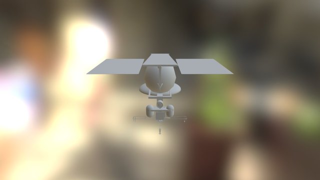 Lander "Ochre" and Orbiter "Nwenya" Complex 3D Model