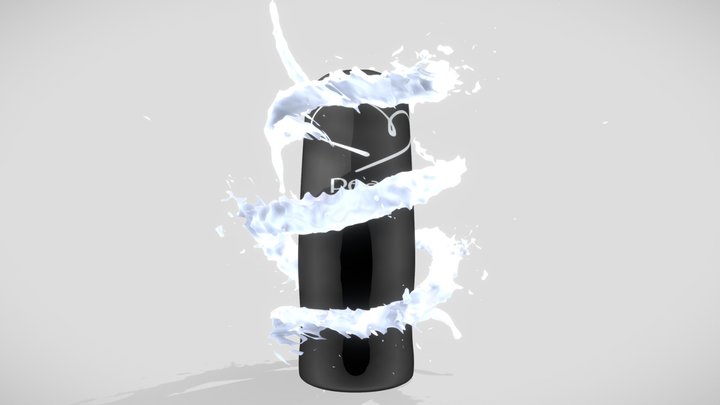 Water Splash 3D Model