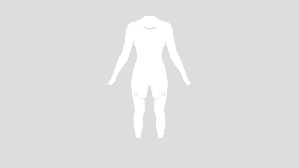 Realistic Female Jumpsuit