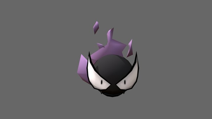 Gastly 3D Model