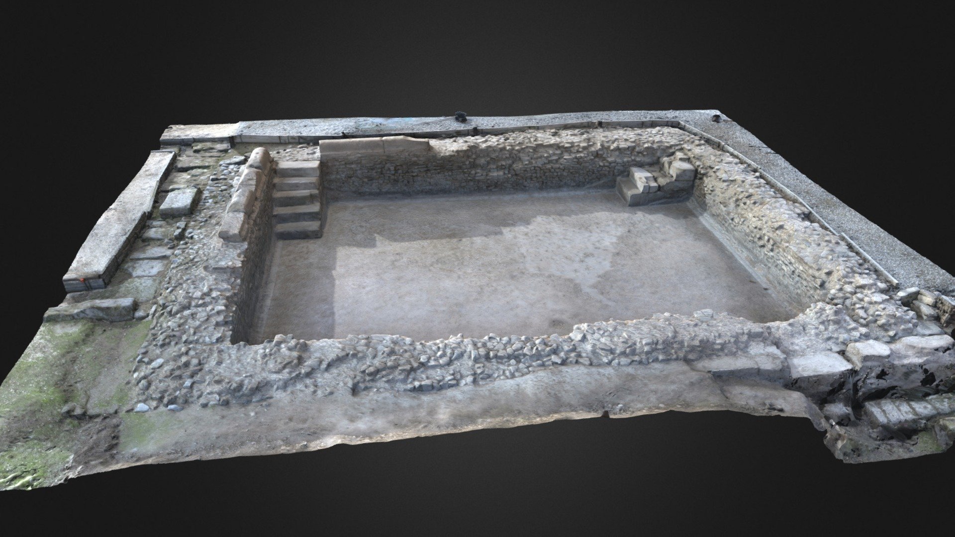 Natatio de les termes de Iesso - 3D model by museudeguissona [b204e71 ...