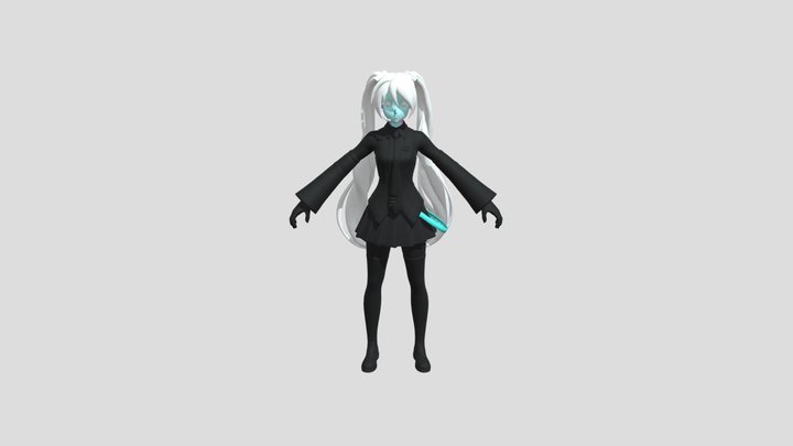 Fortnite - Hatsune Miku 3D Model