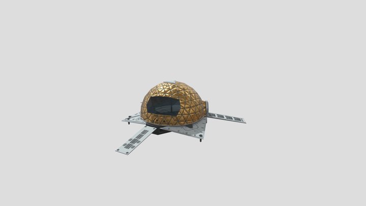 Martian Habitation Project - Final Render 3D Model